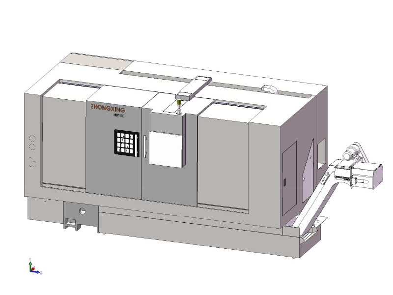 HTB5100 Lit incliné CNC Lathe