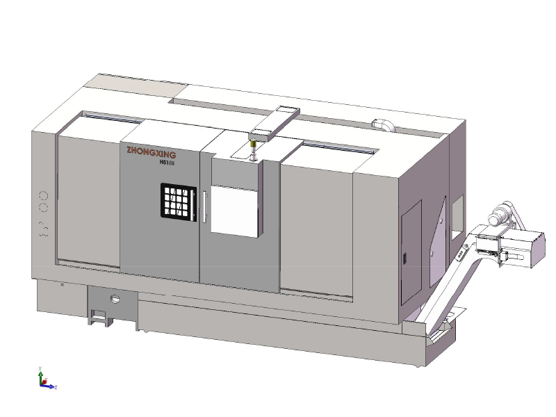HTB5150 Lit incliné CNC Lathe