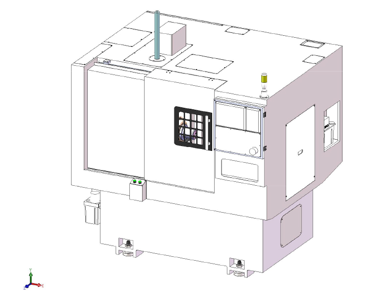 G40 Spinde Lift CNC Lathe