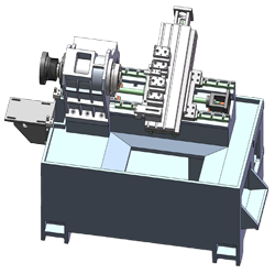 H Type de gang de la série CNC Lathe