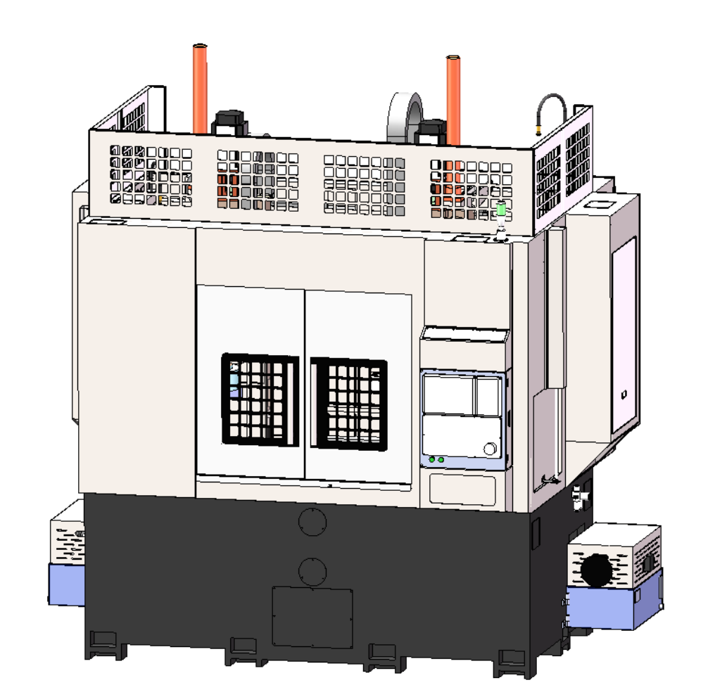 GV400 / GV500 combinaison verticale inversée CNC Turning Center