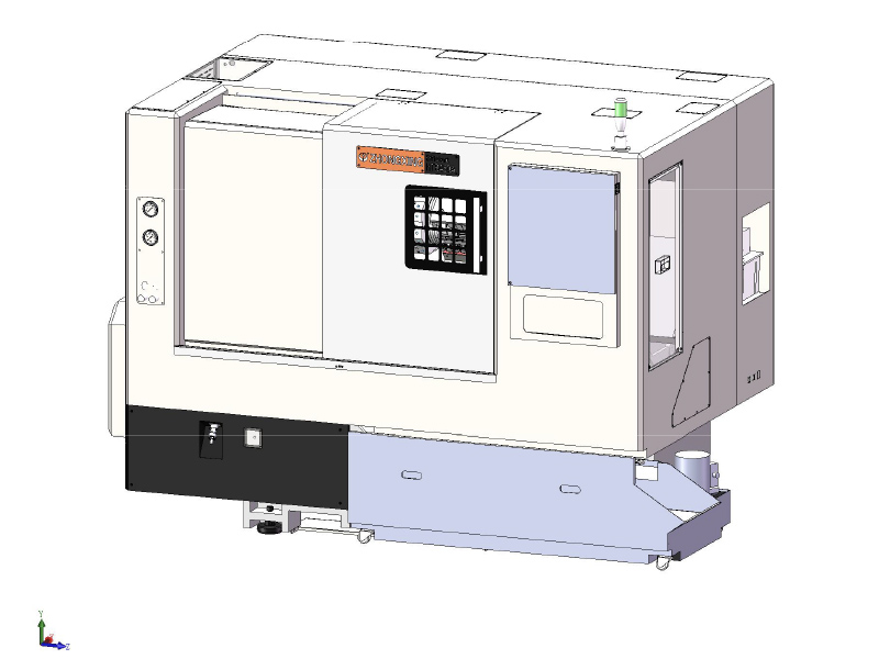 HTB450A Lit incliné CNC Lathe