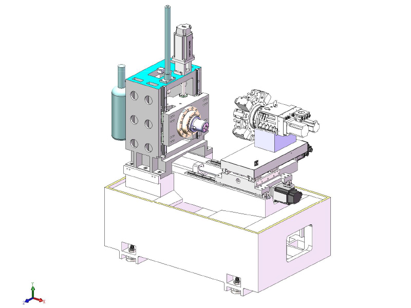 G40 Spinde Lift CNC Lathe
