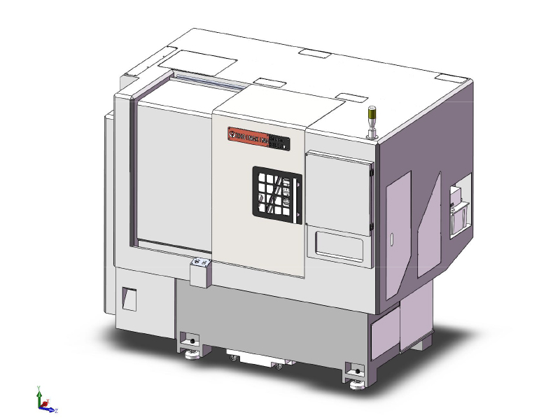 HTB350 CNC SLANT LED LATHE 