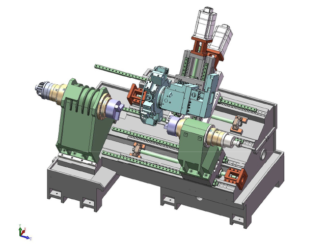 G500 Double broche CNC Lathe