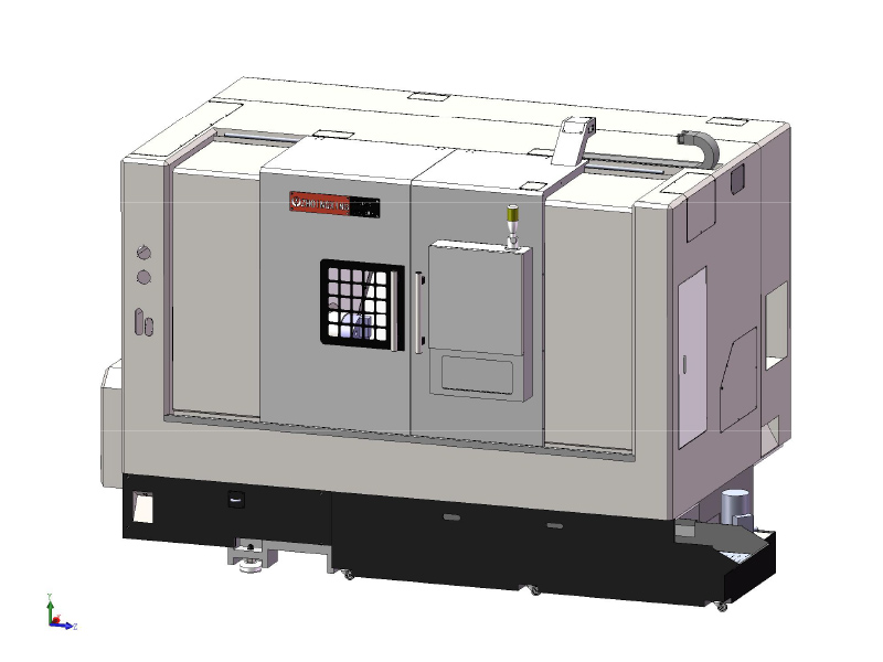 HTB550A LIT SLANT CNC LATHE