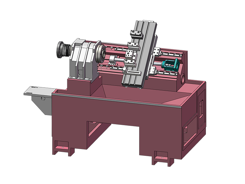 HTC350 Lit incliné CNC Lathe