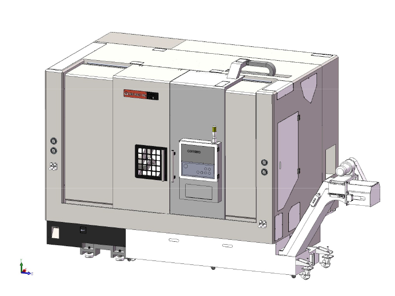 G500 Double broche CNC Lathe